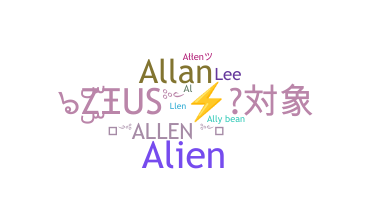 Nickname - Allen