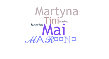 Nickname - Martini
