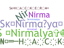 Nickname - Nirmalya