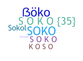 Nickname - Soko