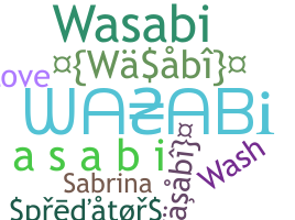 Nickname - Wasabi
