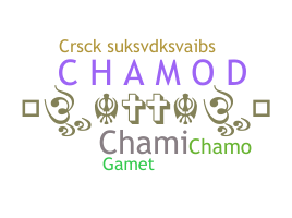 Nickname - chamod