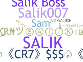 Nickname - Salik