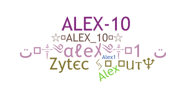 Nickname - alex1