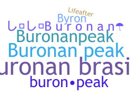 Nickname - Buron