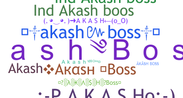 Nickname - Akashboss