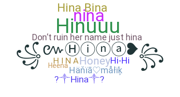 Nickname - Hina