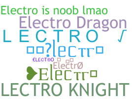 Nickname - electro