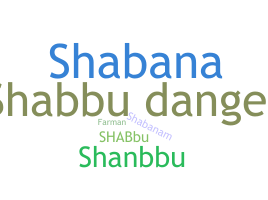 Nickname - Shabbu