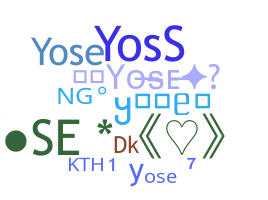 Nickname - yose