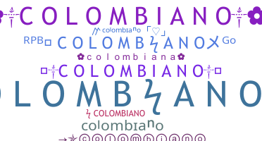 Nickname - colombiano