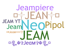 Nickname - jeam