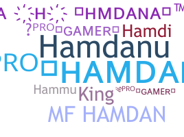 Nickname - Hamdan