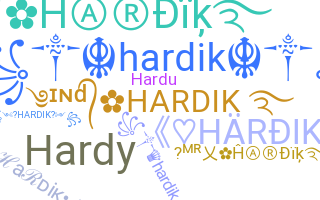 Nickname - Hardik