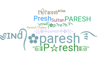 Nickname - Paresh