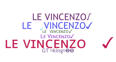 Nickname - Levincenzo