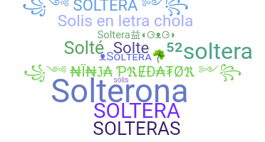 Nickname - Soltera