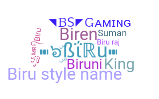 Nickname - Biru