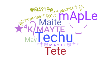 Nickname - Mayte