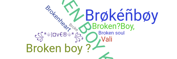 Nickname - brokenboy