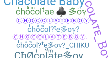 Nickname - chocolateboy