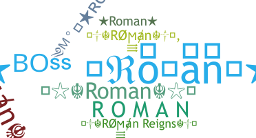Nickname - Roman