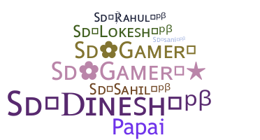 Nickname - sdgamerPB