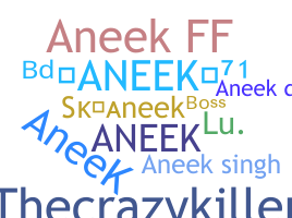 Nickname - Aneek