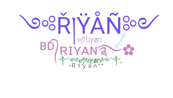 Nickname - Riyan