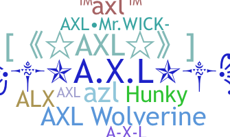 Nickname - Axl