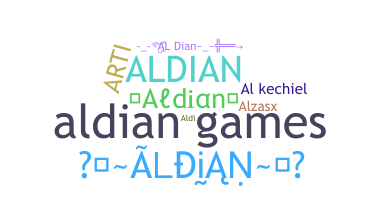 Nickname - Aldian