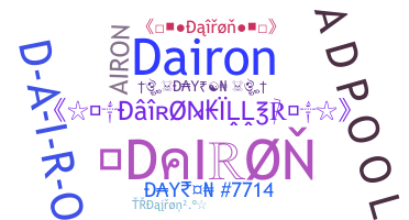 Nickname - DaIron