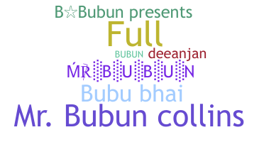 Nickname - Bubun