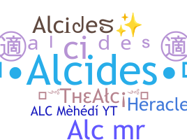 Nickname - Alcides