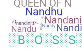 Nickname - Nandhini