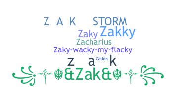 Nickname - ZAK