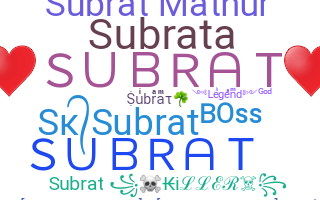Nickname - Subrat