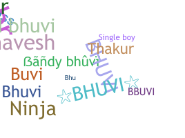 Nickname - Bhuvi
