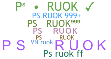 Nickname - PSRUOK