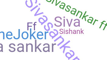 Nickname - Sivasankar