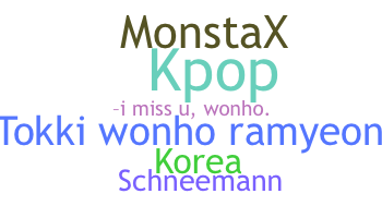 Nickname - Wonho