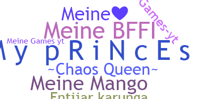 Nickname - Meine