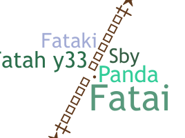 Nickname - Fatah
