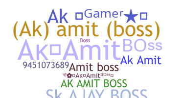 Nickname - Akamitboss