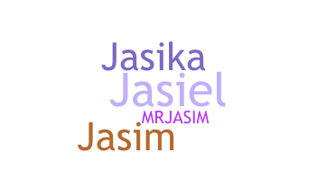 Nickname - Jasi