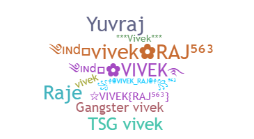Nickname - Vivekraj