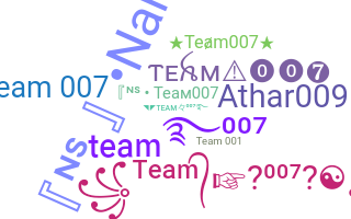 Nickname - Team007