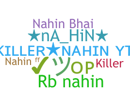 Nickname - Nahin