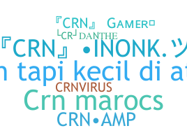 Nickname - CRN