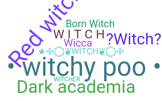 Nickname - Witch
